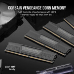 Corsair Vengeance DDR5 96GB RAM με 2x48GB Modules και Ταχύτητα 5600 για Desktop Κωδικός CMK96GX5M2B5600C40