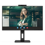 AOC 24P3CW IPS Monitor 23.8 FHD 1920x1080 με Χρόνο Απόκρισης 4ms GTG