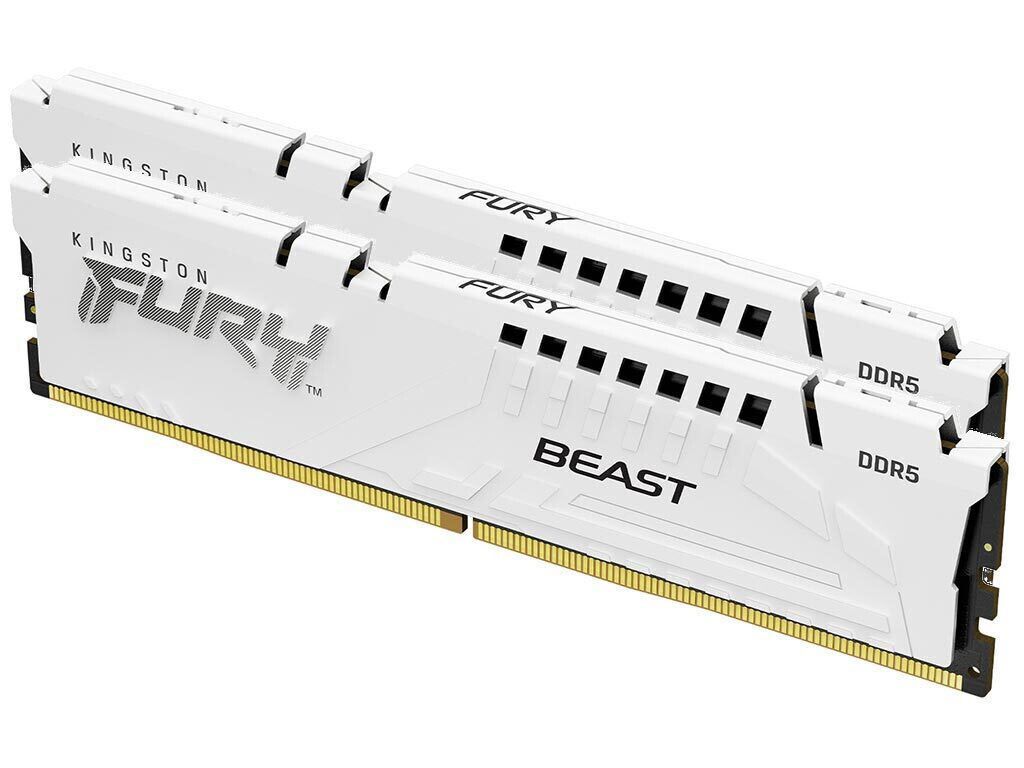 Kingston Fury Beast DDR5 64GB RAM με 2x32GB Modules και Ταχύτητα 5600 για Desktop Κωδικός KF556C36BWEK2-64