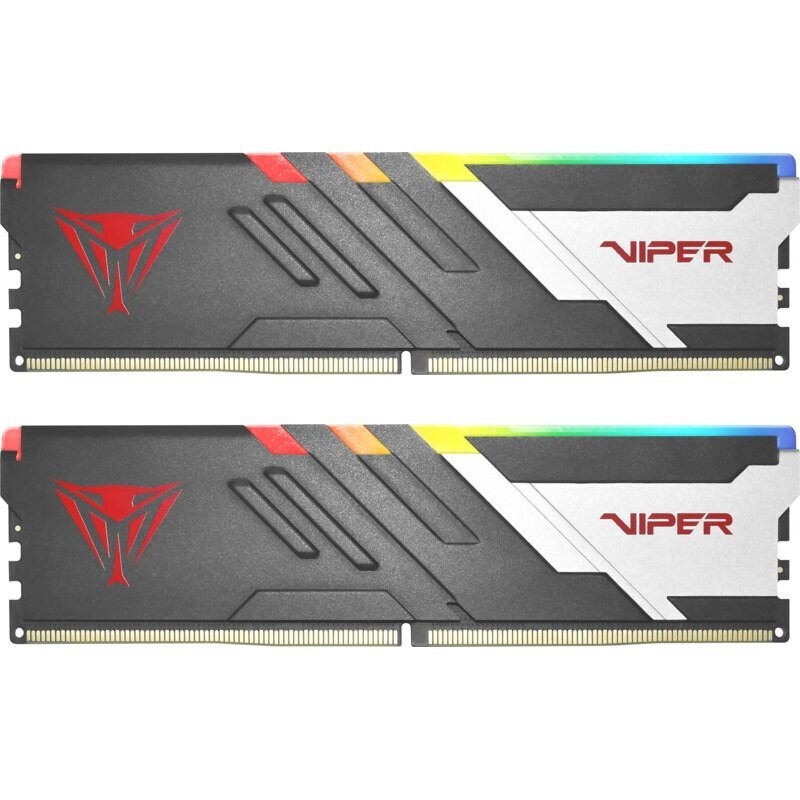 Patriot Viper Venom RGB DDR5 32GB RAM με 2x16GB Modules και Ταχύτητα 6800 για Desktop Κωδικός PVVR532G680C34K