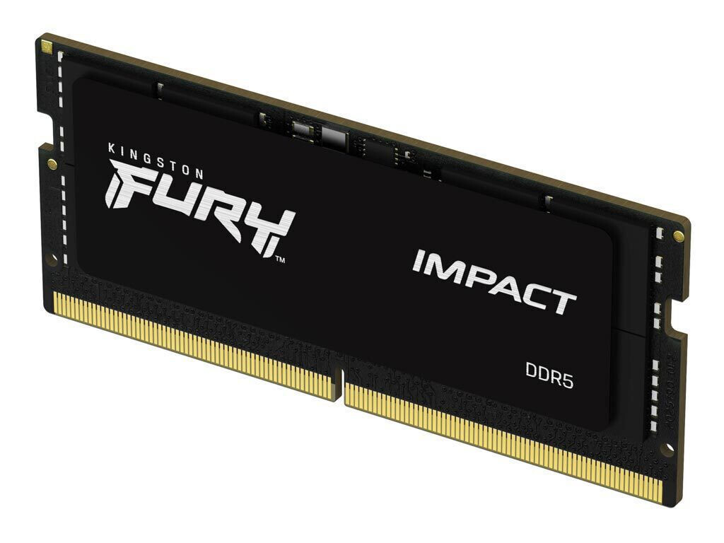 Kingston Fury Impact DDR5 με Module 1x16GB και Ταχύτητα 6000 για Laptop Κωδικός KF560S38IB-16