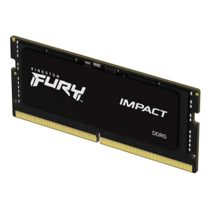 Kingston Fury Impact DDR5 με Module 1x16GB και Ταχύτητα 6400 για Laptop Κωδικός KF564S38IB-16