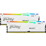 Kingston Fury Beast RGB DDR5 64GB RAM με 2x32GB Modules και Ταχύτητα 5200 για Desktop Κωδικός KF552C40BWAK2-64