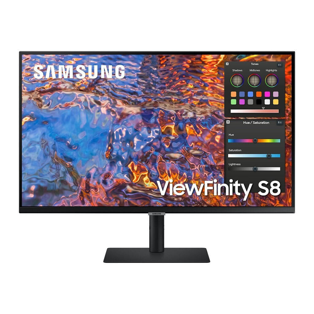 Samsung ViewFinity S8 IPS HDR Monitor 32 4K 3840x2160 με Χρόνο Απόκρισης 5ms GTG