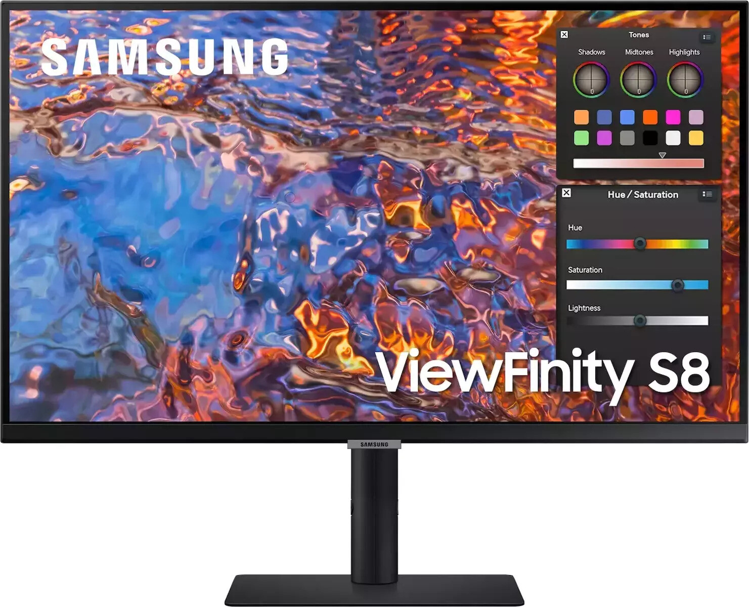 Samsung ViewFinity S8 Ultrawide IPS HDR Monitor 27 QHD 3840x1600 με Χρόνο Απόκρισης 5ms GTG