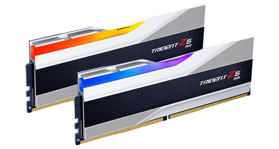 G.Skill Trident Z5 RGB DDR5 32GB RAM με 2x16GB Modules και Ταχύτητα 8000 για Desktop Κωδικός F5-8000J3848H16GX2-TZ5RS
