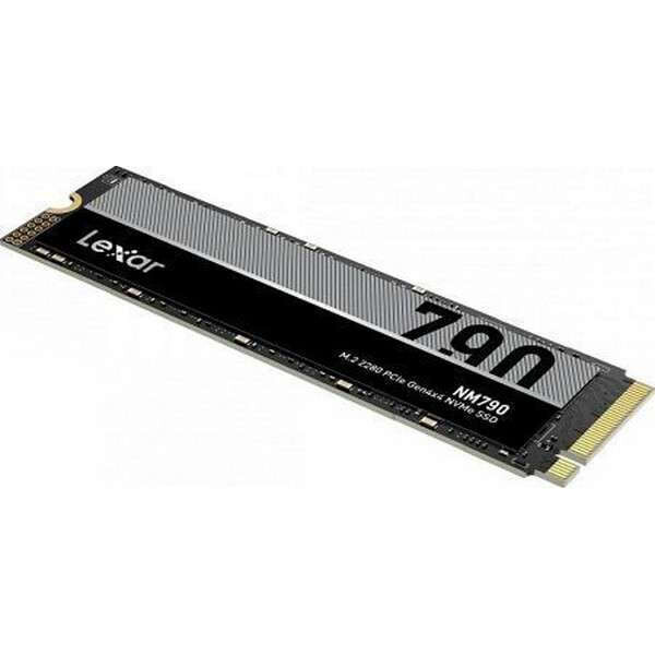 Lexar NM790 SSD 512GB τύπου M.2 με σύνδεση PCI Express 4.0 και Ψύκτρα PS5 Compatible LNM790X512G-RNNNG