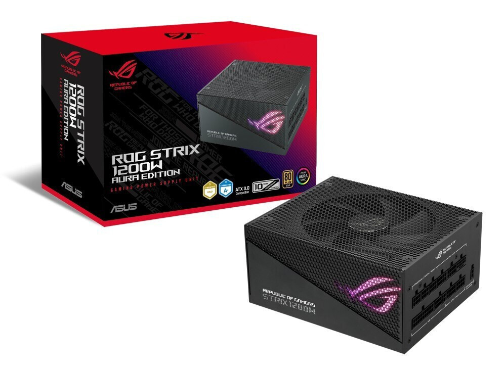 Asus ROG Strix Aura Edition 1200W Μαύρο Τροφοδοτικό Υπολογιστή Full Modular 80 Plus Gold