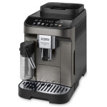 DeLonghi Magnifica Evo Αυτόματη Μηχανή Espresso 1450W Πίεσης 15bar για Cappuccino με Μύλο Άλεσης Ασημί