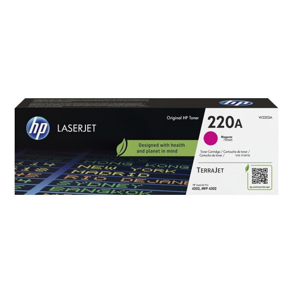 HP 220a Γνήσιο Toner Laser Εκτυπωτή Ματζέντα 1800 Σελίδων W2203A