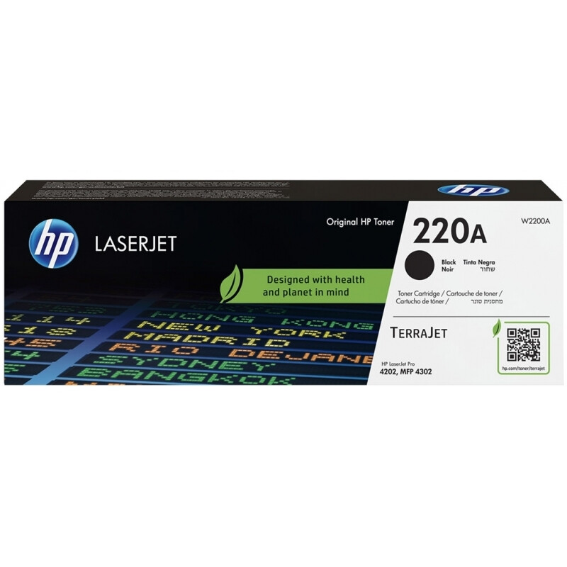 HP 220A Γνήσιο Toner Laser Εκτυπωτή Μαύρο W2200A