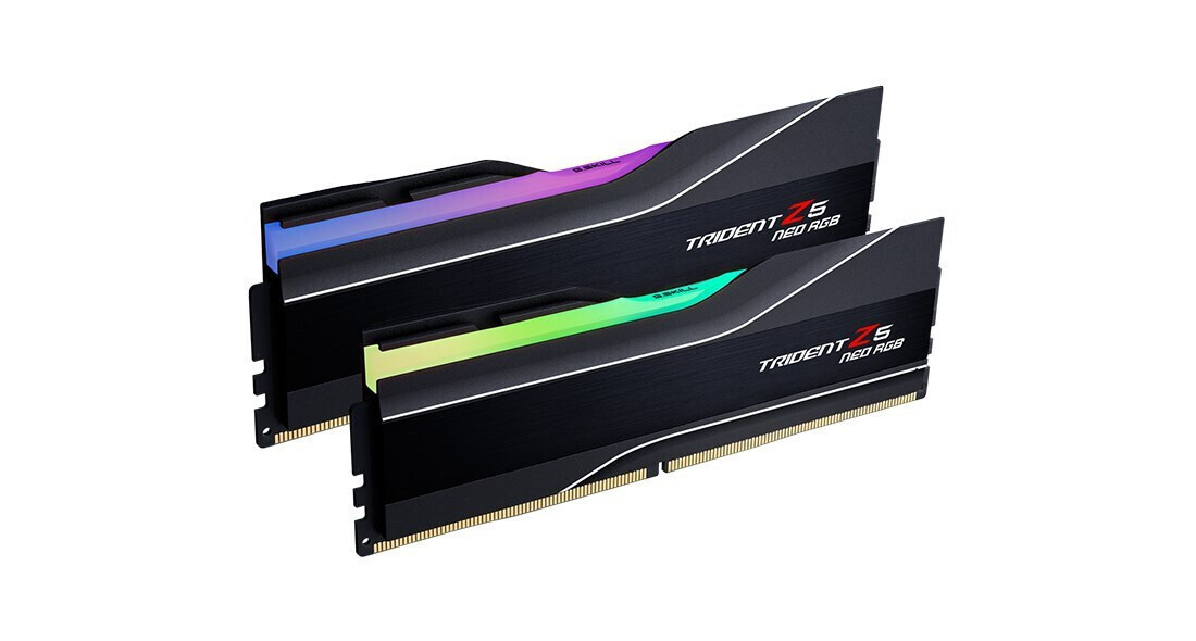 G.Skill Trident Z5 Neo RGB DDR5 48GB RAM με 2x24GB Modules και Ταχύτητα 6400 για Desktop Κωδικός F5-6400J3239F24GX2-TZ5NR