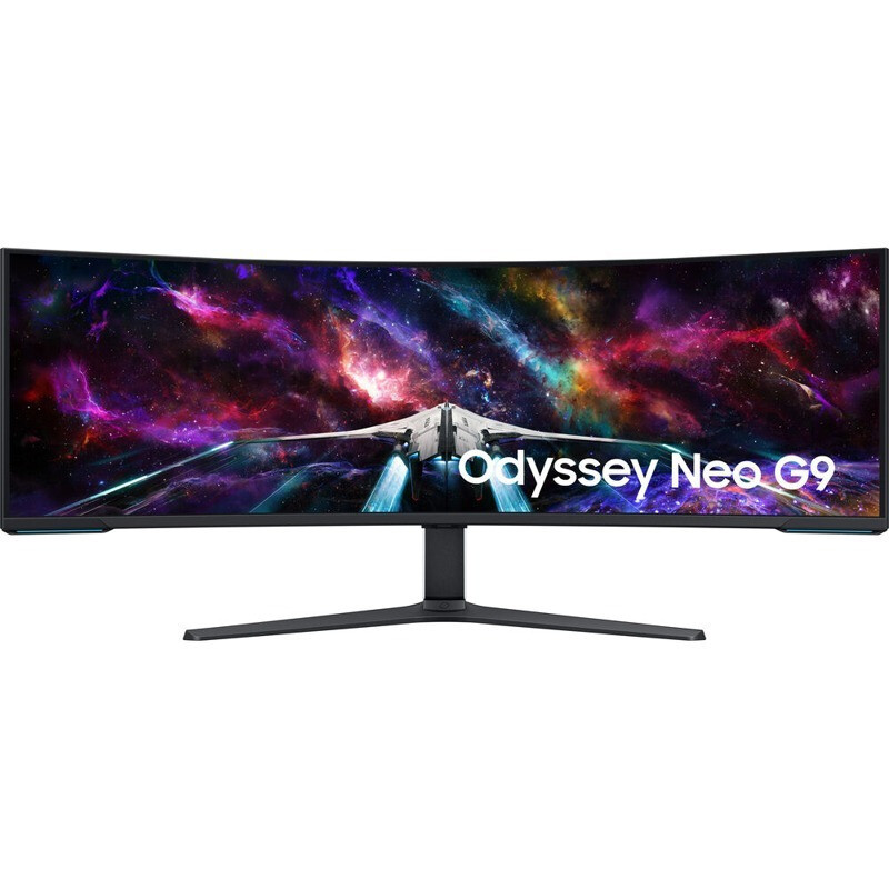 Samsung Odyssey Neo G9 LS57CG954 Ultrawide VA HDR Curved Gaming Monitor 57 7680x2160 240Hz με Χρόνο Απόκρισης 1ms GTG