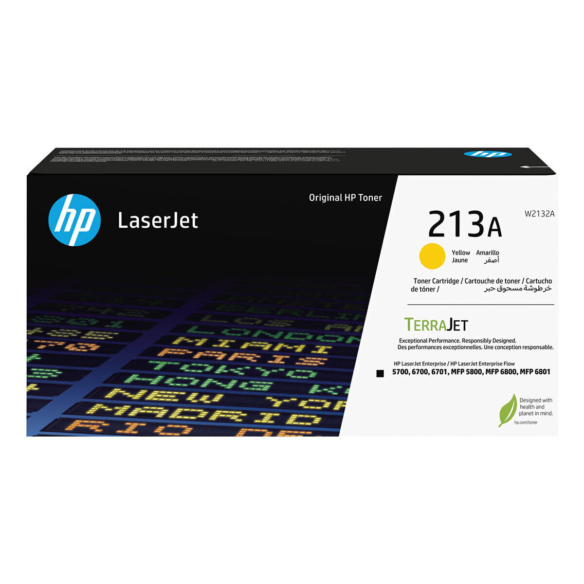 HP 213A Γνήσιο Toner Laser Εκτυπωτή Μαύρο 3000 Σελίδων W2132A