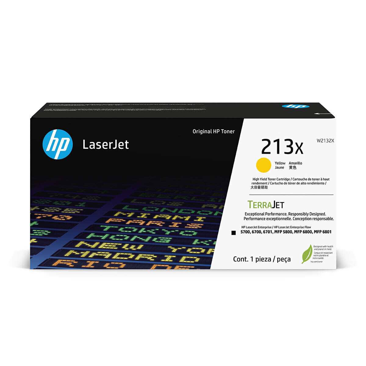 HP W2132X Γνήσιο Toner Laser Εκτυπωτή Μαύρο 6000 Σελίδων W2132X