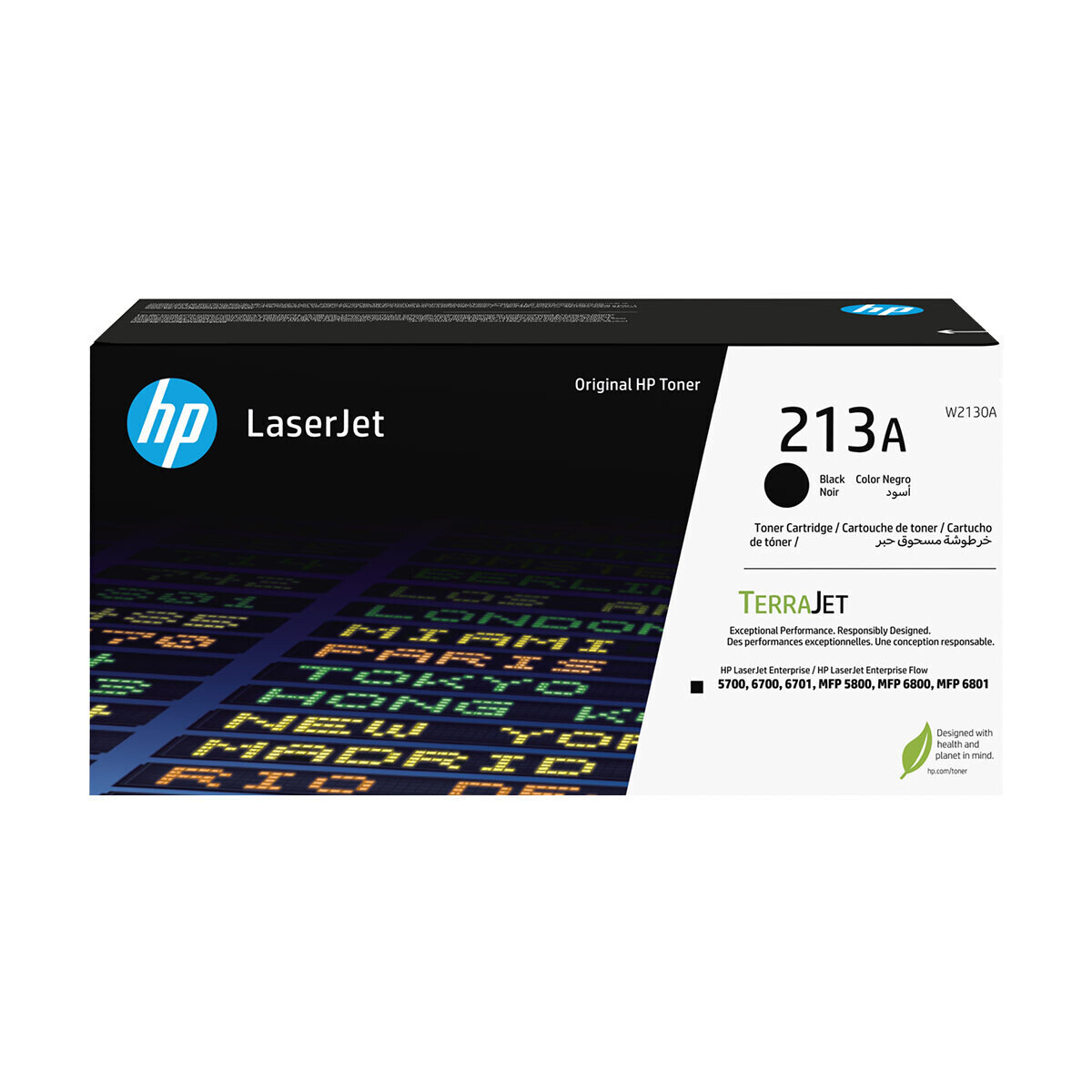 HP 213A Γνήσιο Toner Laser Εκτυπωτή Μαύρο 3500 Σελίδων W2130A