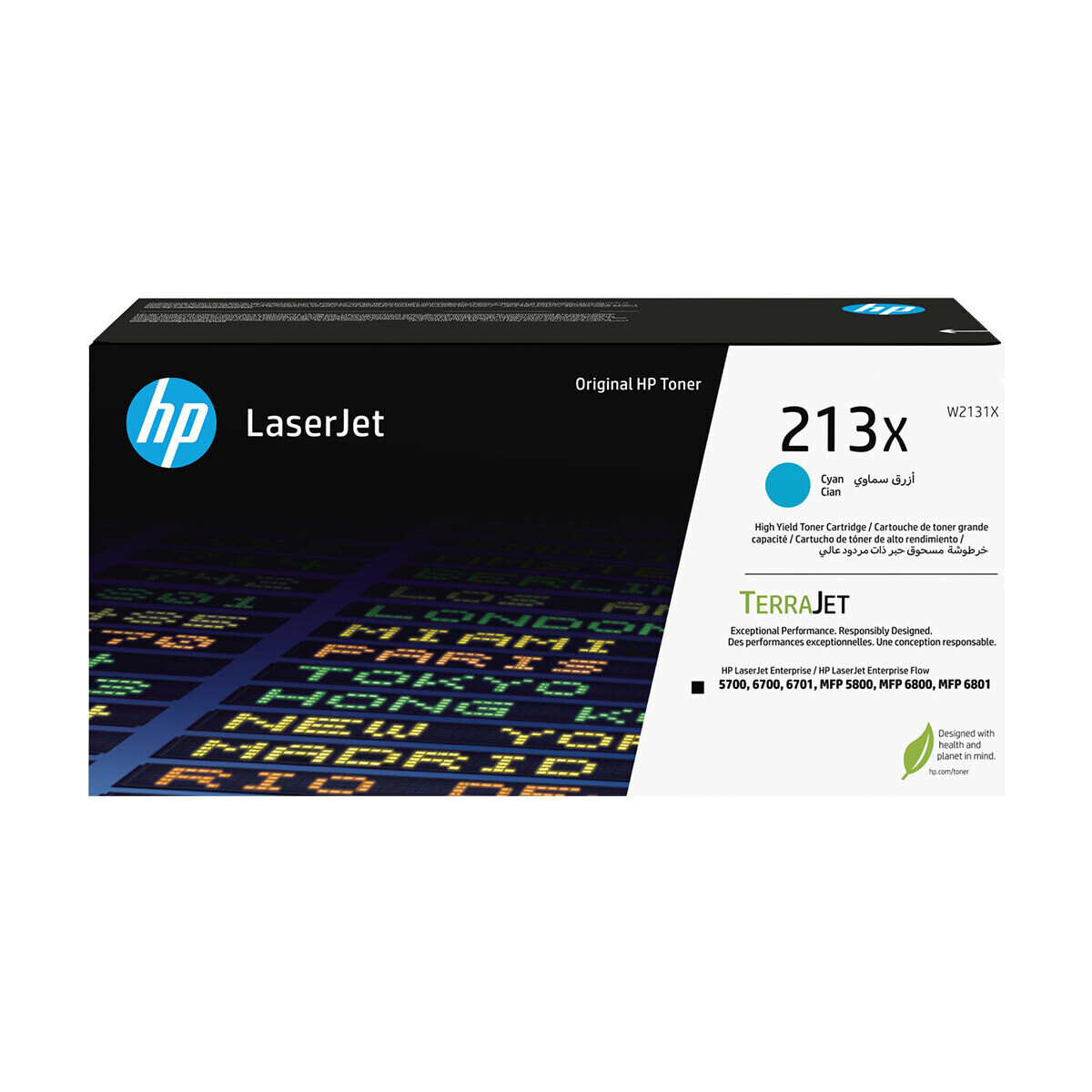 HP W2131X Γνήσιο Toner Laser Εκτυπωτή Μαύρο 6000 Σελίδων W2131X