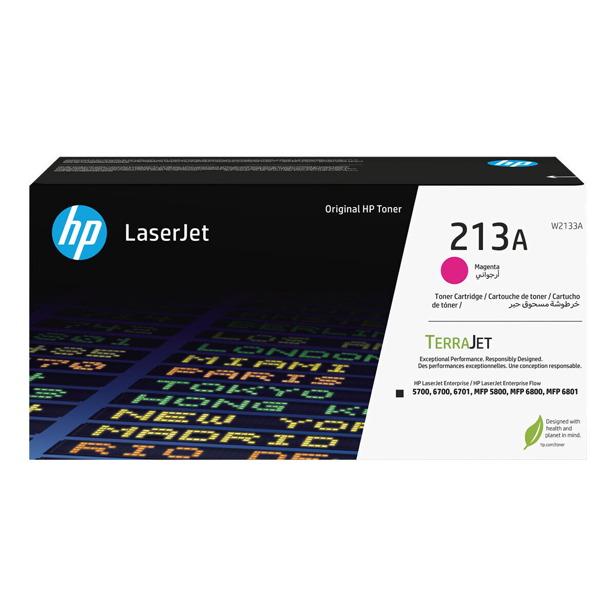 HP 213A Γνήσιο Toner Laser Εκτυπωτή Ματζέντα 3000 Σελίδων W2133A