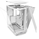 NZXT H6 Flow Gaming Midi Tower Κουτί Υπολογιστή με Πλαϊνό Παράθυρο Λευκό