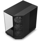NZXT H6 Flow RGB Gaming Midi Tower Κουτί Υπολογιστή με Πλαϊνό Παράθυρο Μαύρο