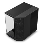 NZXT H6 Flow Gaming Midi Tower Κουτί Υπολογιστή με Πλαϊνό Παράθυρο Μαύρο