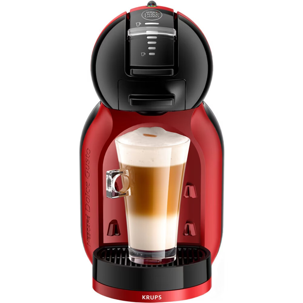 Krups Mini Me Καφετιέρα για Κάψουλες Dolce Gusto Πίεσης 15bar Κόκκινη Κωδικός KP123H10