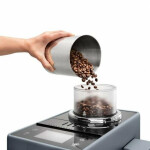 DeLonghi Rivelia Αυτόματη Μηχανή Espresso 1450W Πίεσης 19bar για Cappuccino με Μύλο Άλεσης Γκρι