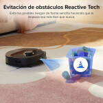 Roborock Q8 Max Σκούπα Ρομπότ για Σκούπισμα Σφουγγάρισμα με Χαρτογράφηση και Wi-Fi Μαύρη