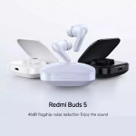 Xiaomi Redmi Buds 5 Bluetooth Handsfree Ακουστικά με Αντοχή στον Ιδρώτα και Θήκη Φόρτισης Μαύρα