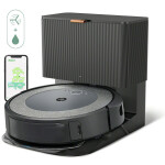 iRobot Roomba Combo i5 Σκούπα Ρομπότ με Οπτική Χαρτογράφηση Γκρι