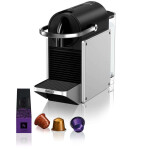 DeLonghi Pixie Καφετιέρα για Κάψουλες Nespresso Πίεσης 19bar Silver Κωδικός EN127.S