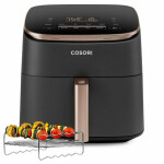 Cosori Turbo Blaze Chef Edition Air Fryer 6lt Μαύρο