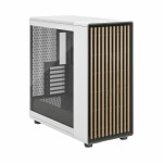 Fractal Design FD-C-NOR1X-04 Gaming Midi Tower Κουτί Υπολογιστή με Πλαϊνό Παράθυρο Chalk White