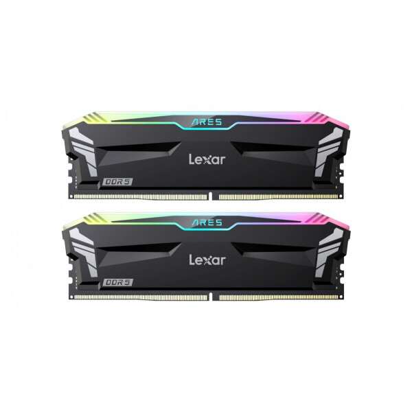 Lexar Ares RGB DDR5 32GB RAM με 2x16GB Modules και Ταχύτητα 6800 για Desktop Κωδικός LD5U16G68C34LA-RGD
