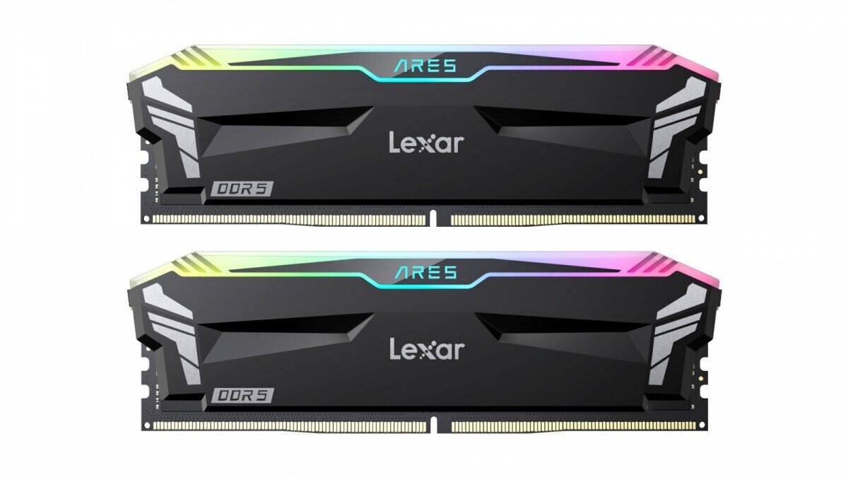 Lexar Ares RGB DDR5 32GB RAM με 2x16GB Modules και Ταχύτητα 6800 για Desktop Κωδικός LD5U16G68C34LA-RGD