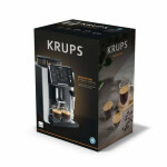 Krups Sensation Αυτόματη Μηχανή Espresso 1450W Πίεσης 15bar με Μύλο Άλεσης Μαύρη