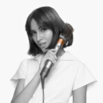 Dyson HS05 Airwrap Complete Long Diffuse Ηλεκτρική Βούρτσα με Αέρα Περιστρεφόμενη Κεφαλή για Ίσιωμα και Μπούκλες 1300W Bright Nickel / Bright Copper