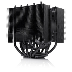 Noctua NH-D12L Chromax.Black Ψύκτρα Επεξεργαστή για Socket AM4/AM5/1200/115x/1700