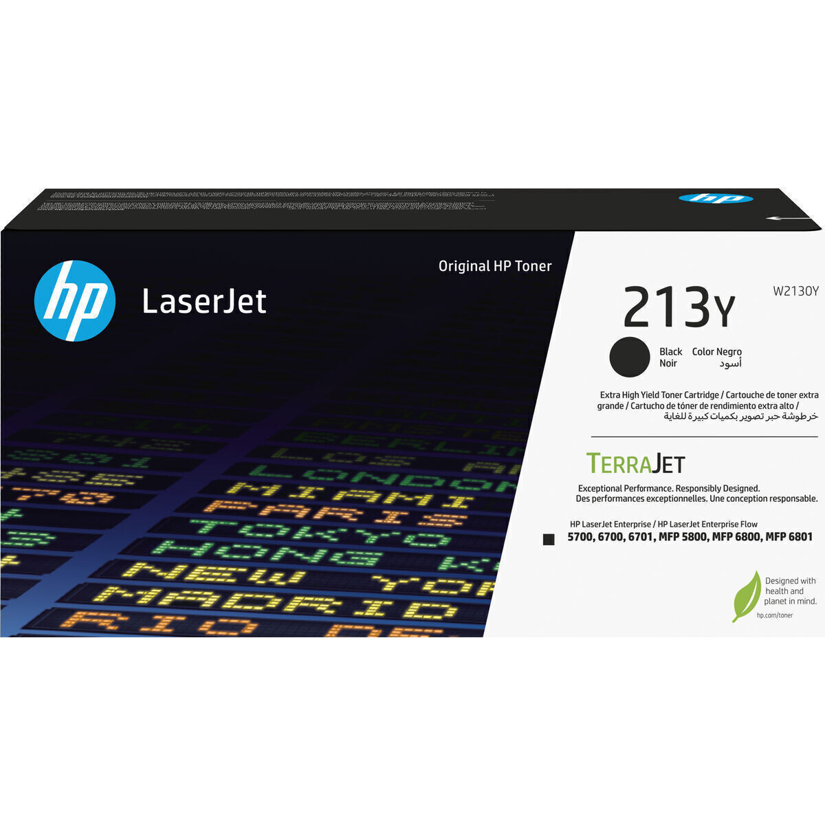 HP 213y Γνήσιο Toner Laser Εκτυπωτή Μαύρο 18000 Σελίδων W2133Y