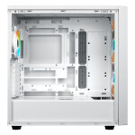 CoolerMaster MasterBox 600 Gaming Midi Tower Κουτί Υπολογιστή με Πλαϊνό Παράθυρο και RGB Φωτισμό Λευκό