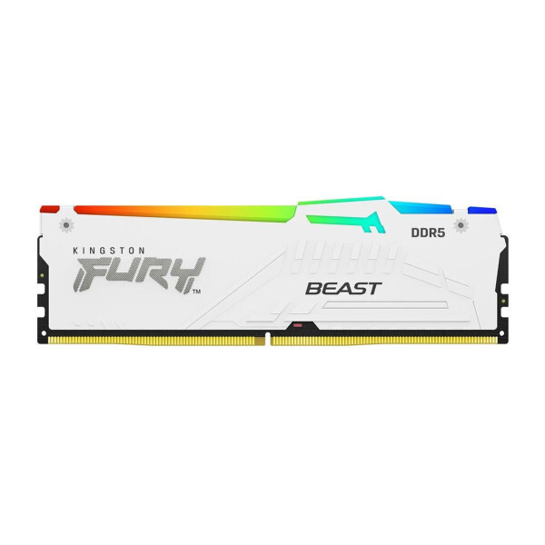 Kingston Fury Beast RGB DDR5 με Module 1x32GB και Ταχύτητα 6000 για Desktop Κωδικός KF560C30BWEA-32