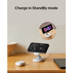 Belkin Ασύρματος Φορτιστής Qi2 15W Λευκός BOOST Charge Pro