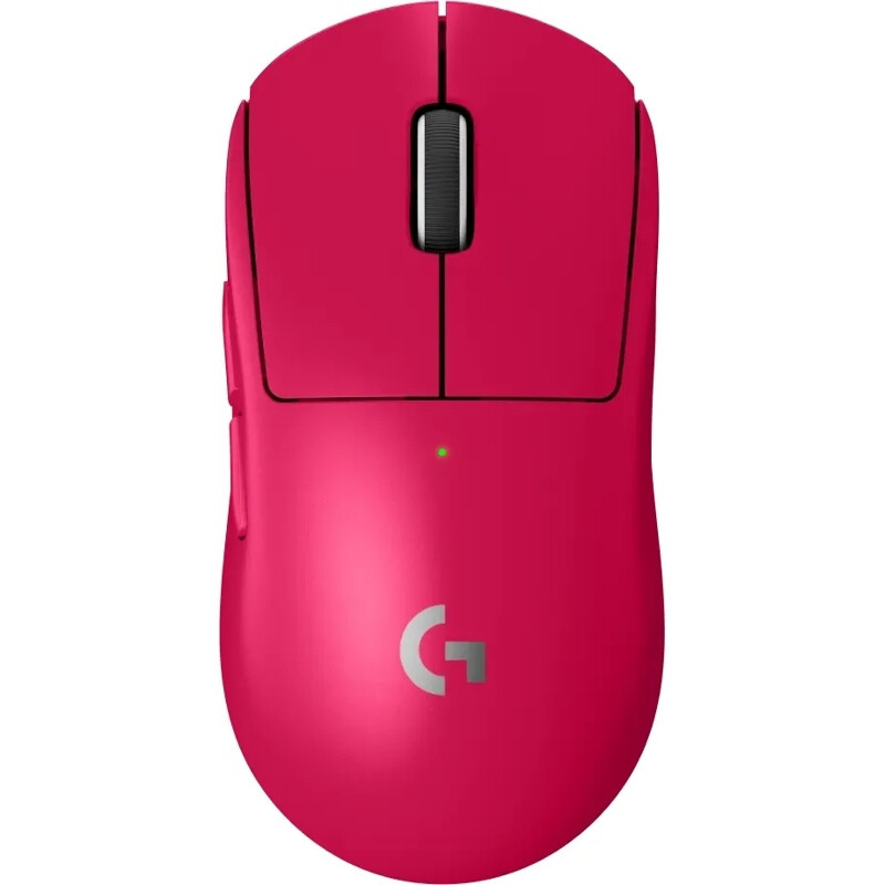 Logitech Pro X Superlight 2 Ασύρματο Gaming Ποντίκι 32000 DPI Ροζ