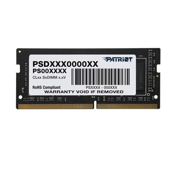 Patriot DDR4 με Module 1x8GB και Ταχύτητα 3200 για Laptop Κωδικός PSD48G32002S