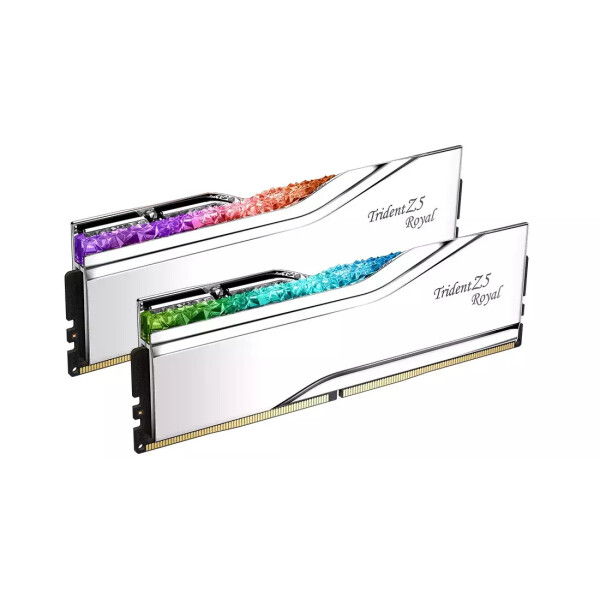 G.Skill Trident Z5 Royal DDR5 32GB RAM με 2x16GB Modules και Ταχύτητα 7200 για Desktop Κωδικός F5-7200J3445G16GX2-TR5S