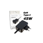 LC-Power USB-C Universal Φορτιστής Laptop 45W 20V 3A Κωδικός LC-NB-GAN-45-C