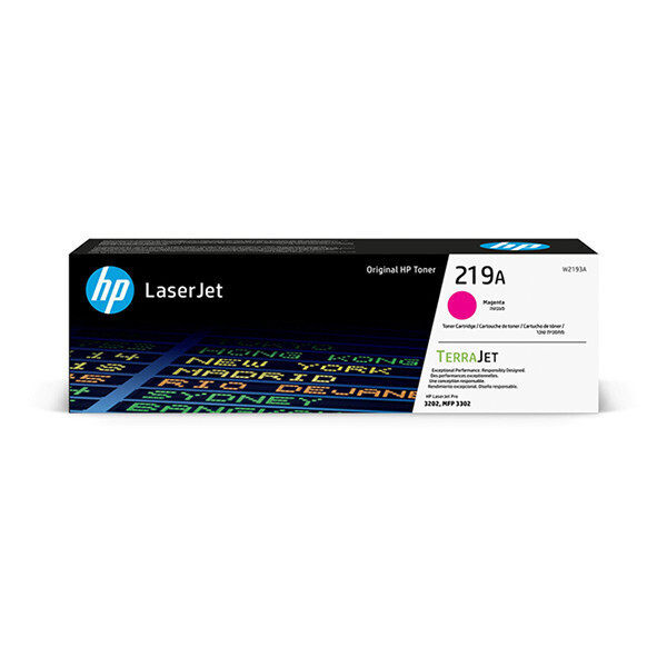 HP 219A Γνήσιο Toner Laser Εκτυπωτή Ματζέντα 1200 Σελίδων W2193A