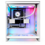 NZXT H7 Flow RGB Gaming Midi Tower Κουτί Υπολογιστή με Πλαϊνό Παράθυρο Λευκό