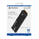 Western Digital SN850P SSD 1TB τύπου M.2 με σύνδεση PCI Express 4.0 και Ψύκτρα PS5 Compatible WDBBYV0010BNC-WRSN