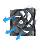 Thermaltake Swafan GT12 Reverse Blade Case Fan 120mm 2000rpm / 58.17cfm Χωρίς Led Φωτισμό και Σύνδεση 4-Pin PWM